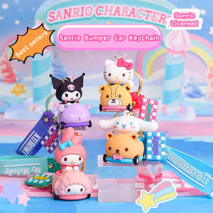 Sanrio Characters Bumper Car Keychain