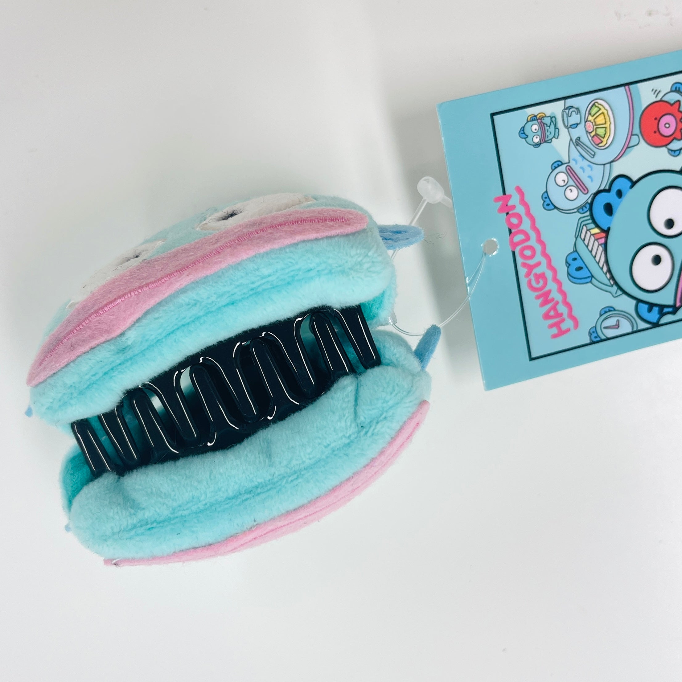 Sanrio Hangyodon Plush Hair Claw Clip