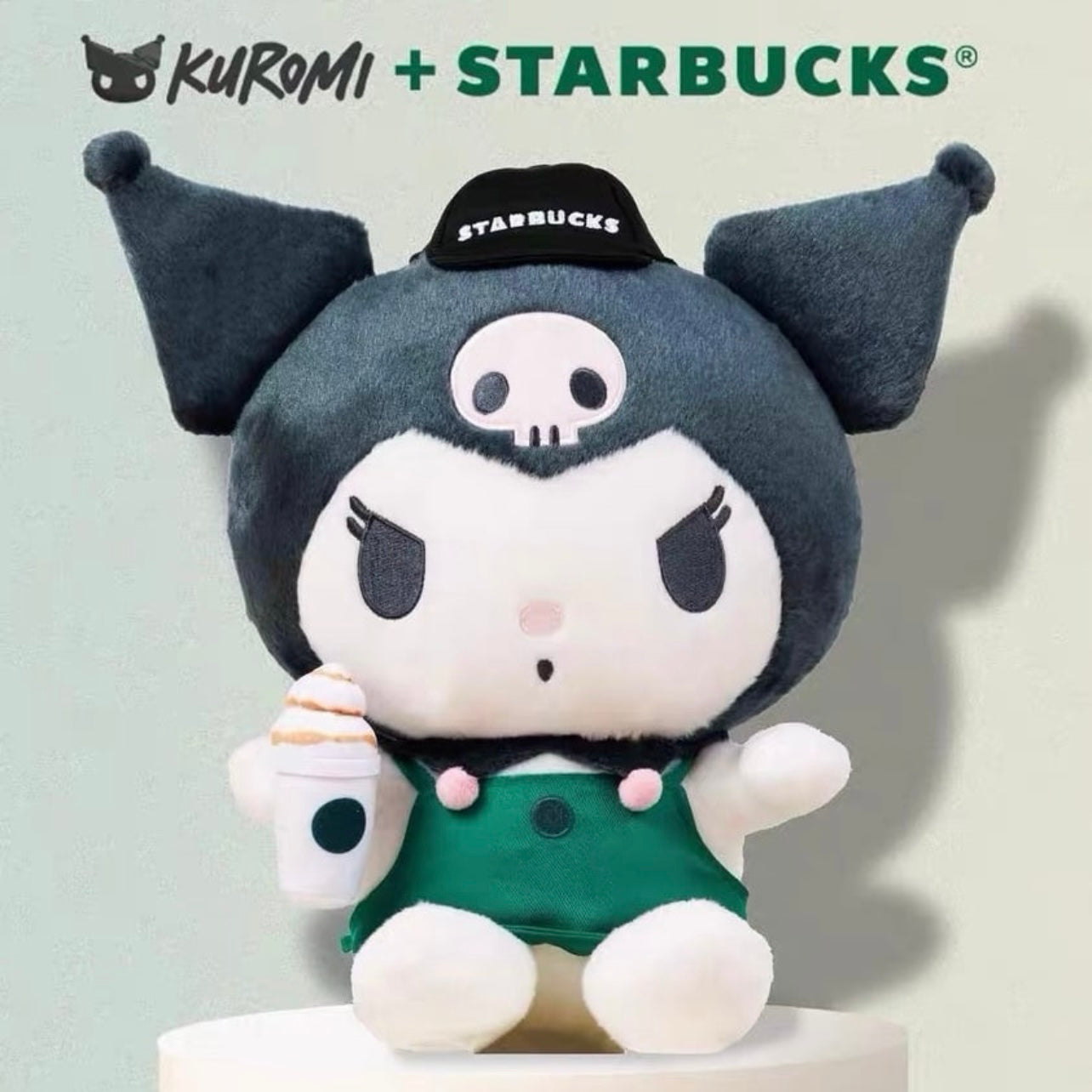 ☕ Starbucks x Kuromi Limited Collaboration Plush – Asian