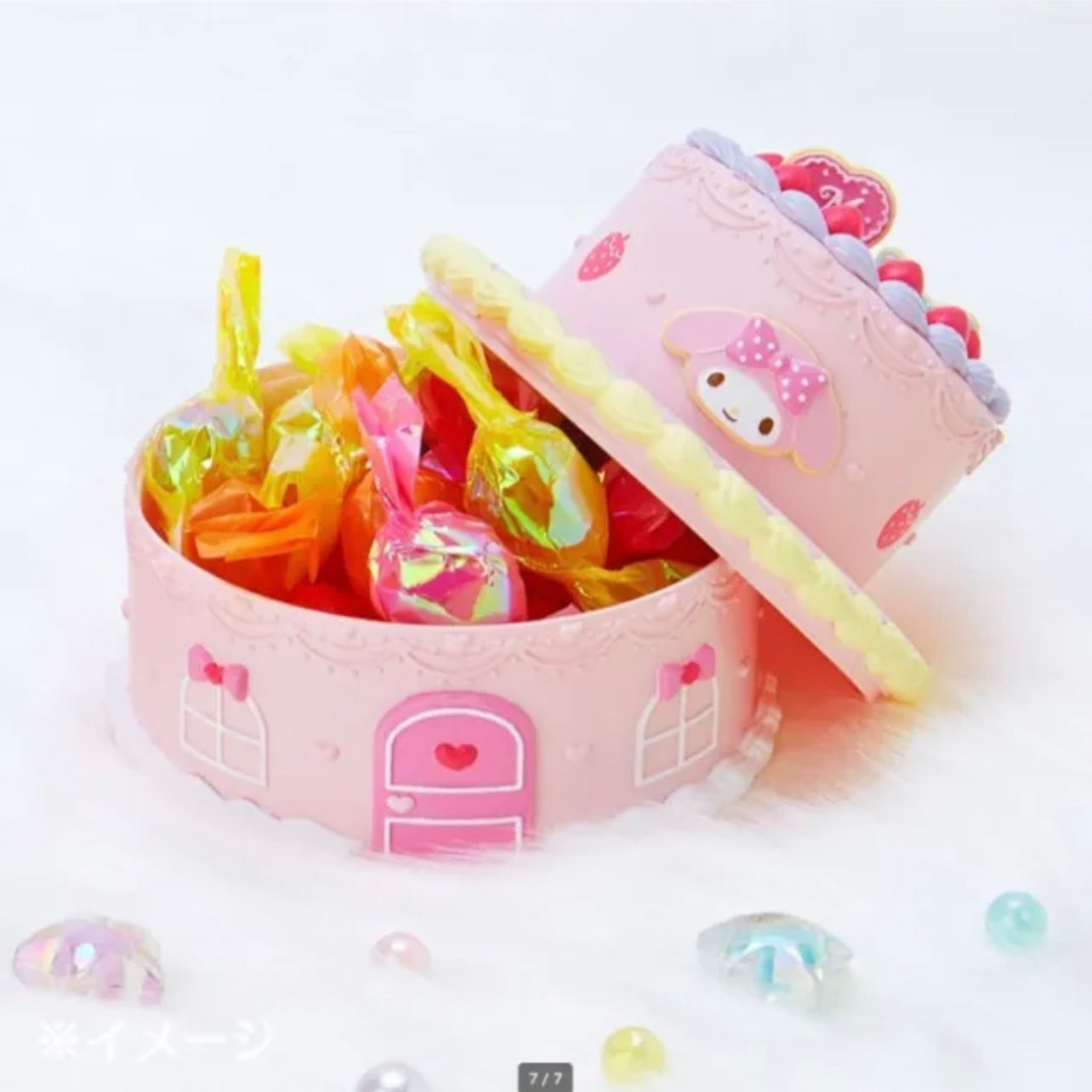 Sanrio Kuromi Sweet Cake Style Accessory Case