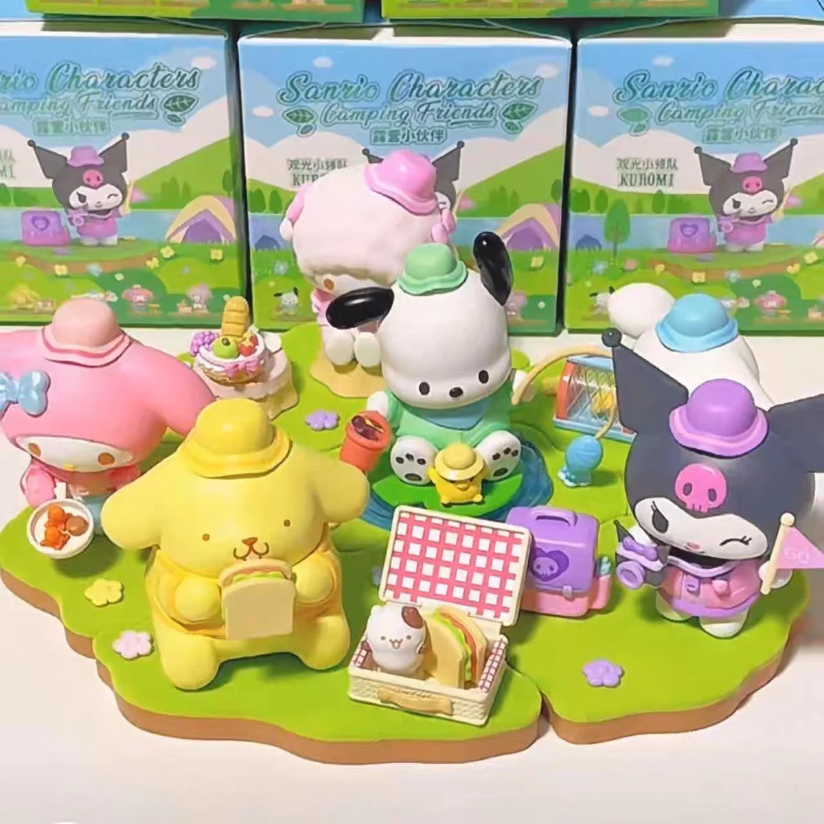 Sanrio Camping Friends Figure Blind Box