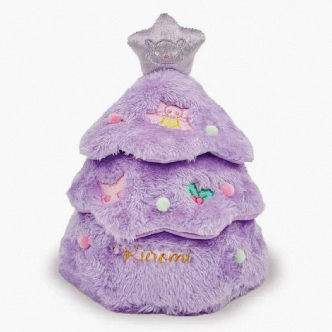 [Pre-order] 🎄Kuromi Christmas Tree Plush Keychain - Sanrio HK Exclusive🎄