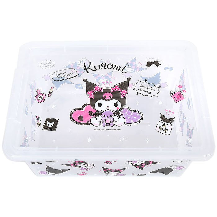 Sanrio Plastic Storage Bin with Lid