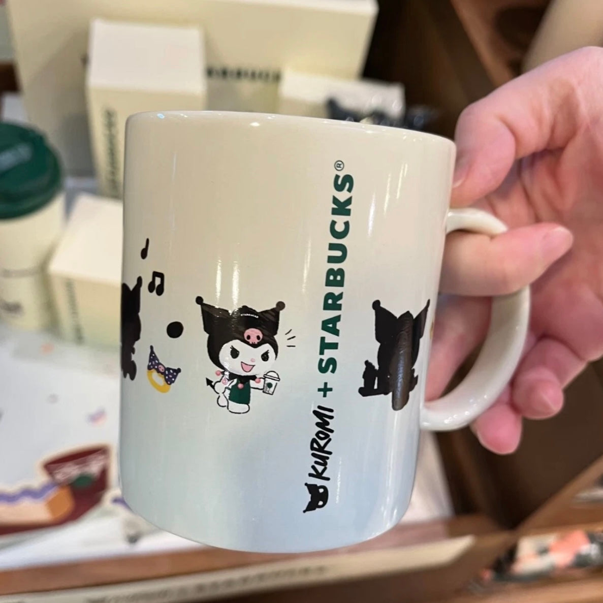 ☕ Starbucks x Kuromi Limited Collaboration Color Changing Ceramic Mug – Asian Exclusive ☕