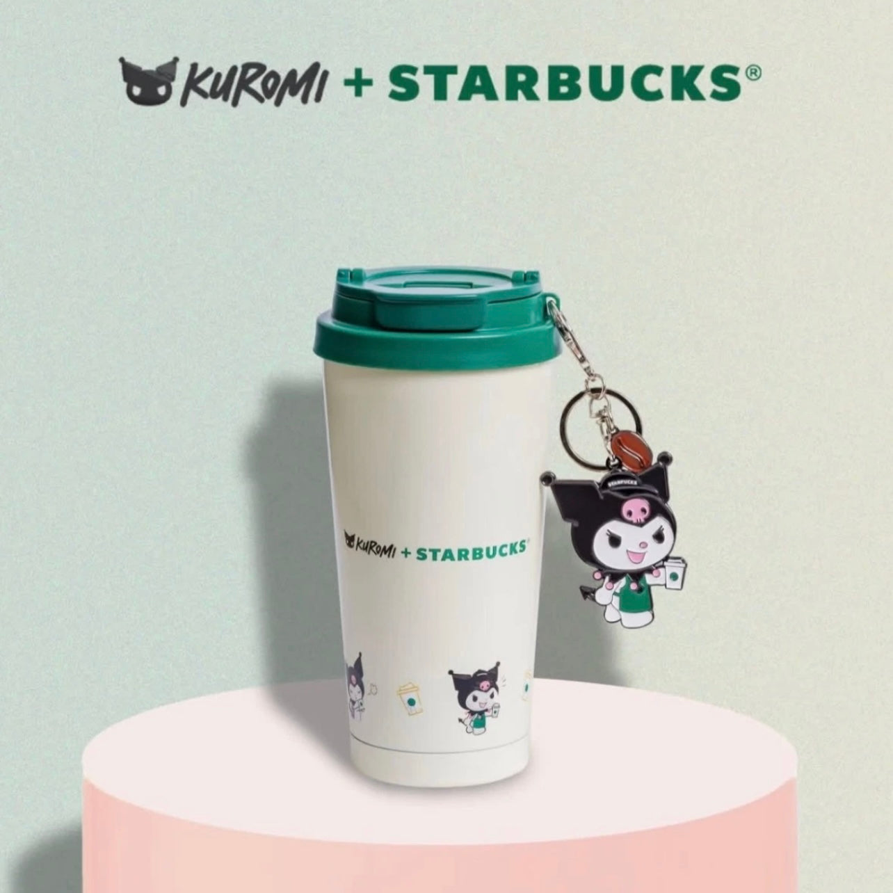 ☕ Starbucks x Kuromi Limited Collaboration Tumbler with Metal Charm - Asian Exclusive ☕