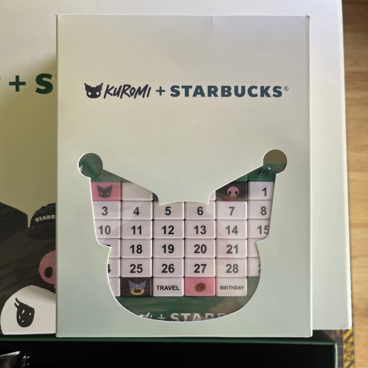 ☕ Starbucks x Kuromi Limited Color Block Calendar -Asian Exclusive ☕