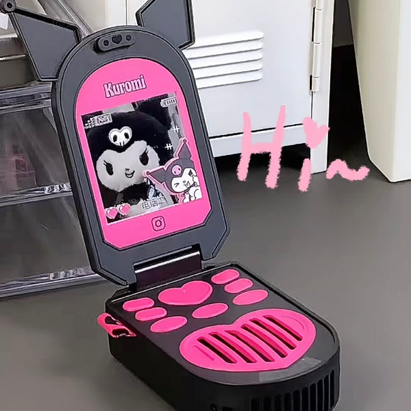 Sanrio Kuromi Rechargeable Handheld/ Desk Fan