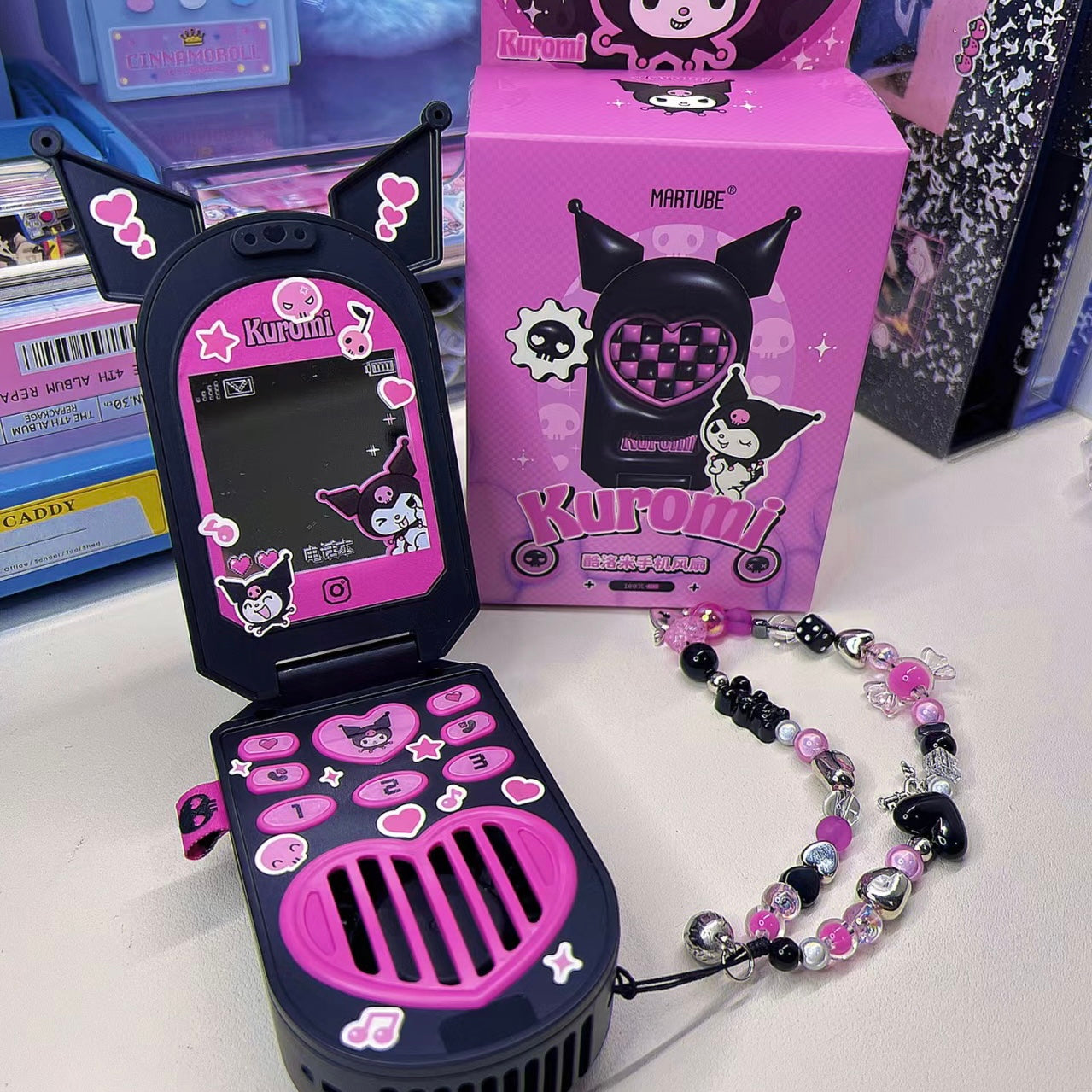 Sanrio Kuromi Rechargeable Handheld/ Desk Fan