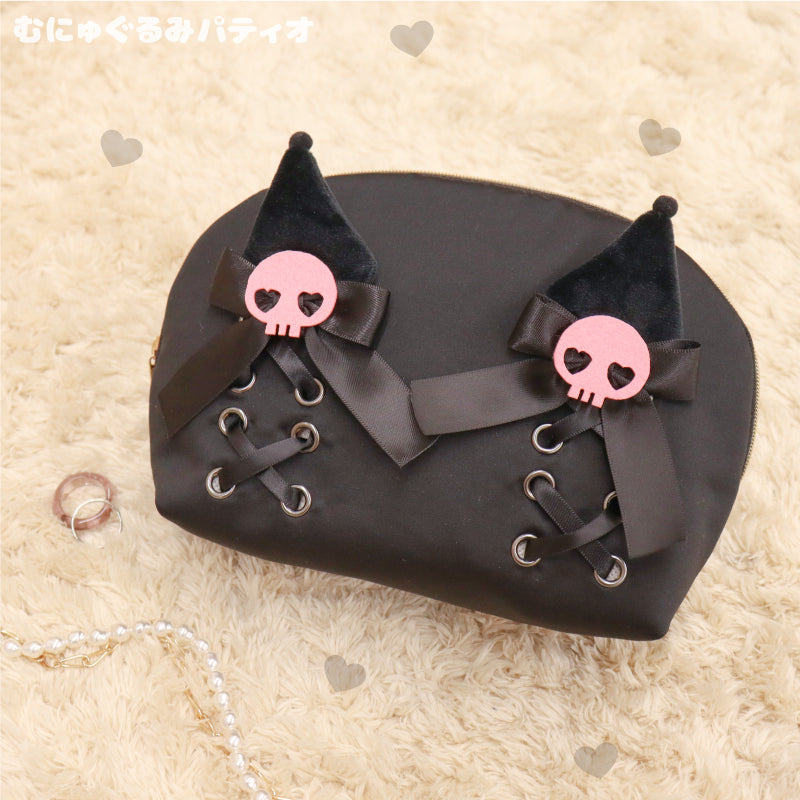 Sanrio Kuromi Ribbon Pouch