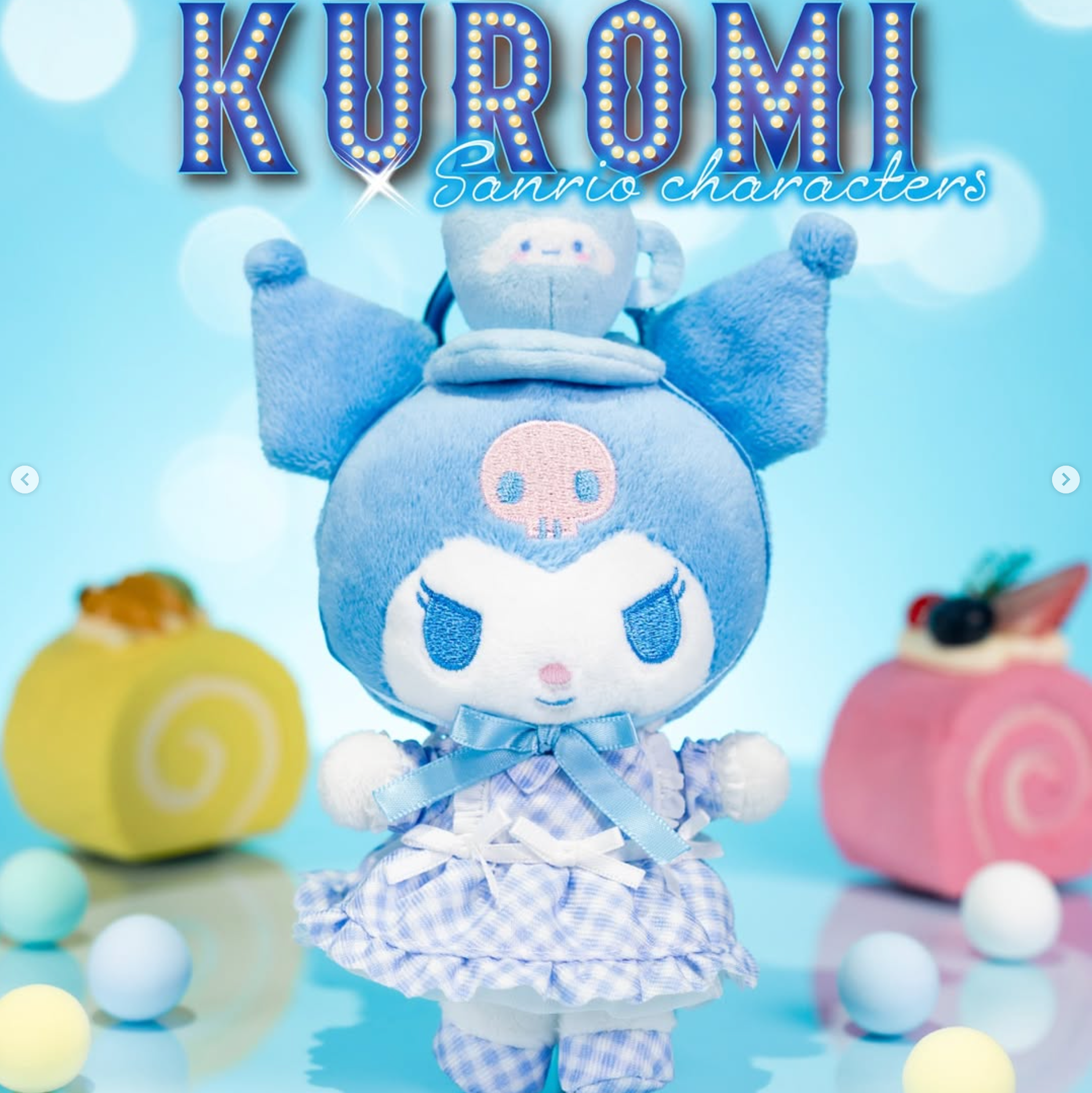 Kuromi x Cinnamoroll 20th Anniversary Hong Kong Exclusive Mascot – Strange Cinema Series