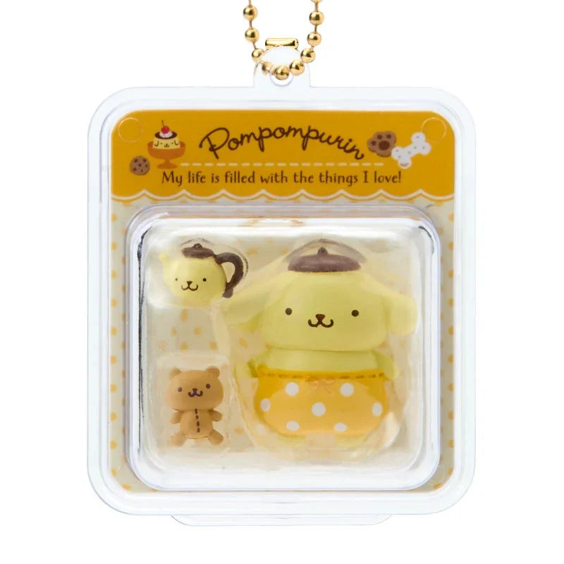 Sanrio Miniature Package Charm - Pompompurin