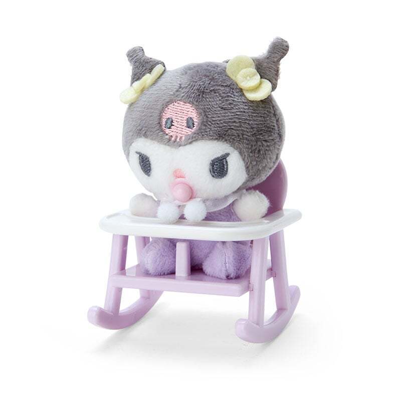 Sanrio Pastel Kuromi Baby Chair Mascot