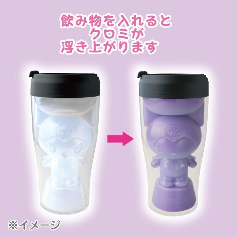 Sanrio Kuromi Shaped Tumbler