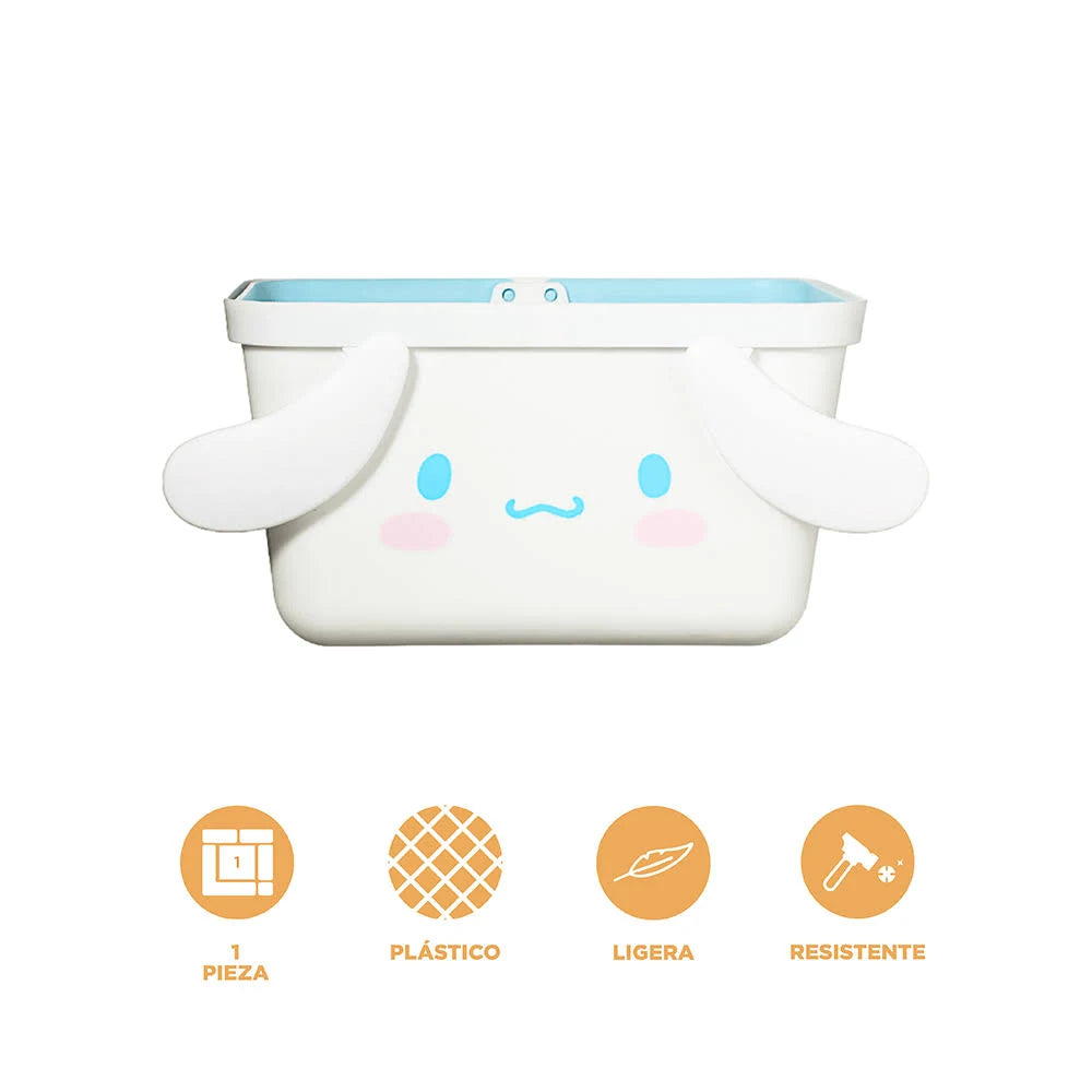 Sanrio x Miniso Plastic Basket with Handle