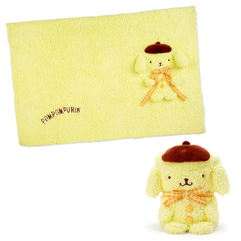 Sanrio Pompompurin Plush Blanket