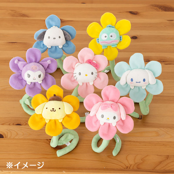 Sanrio Kuromi Flower Mascot With Chain