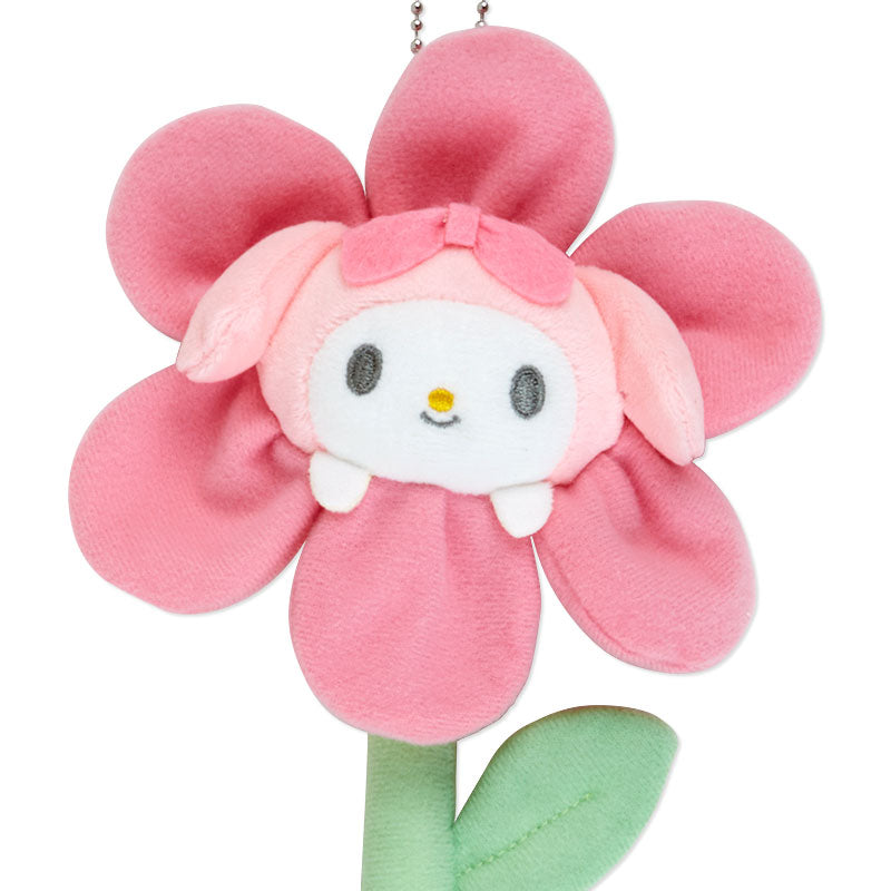 Sanrio My Melody Flower Mascot With Chain