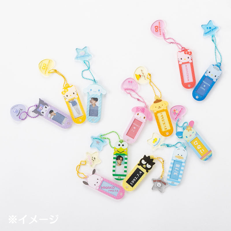 Sanrio NyoNiNyuNyaNyon Acrylic Photo Keychain/ Name Tag