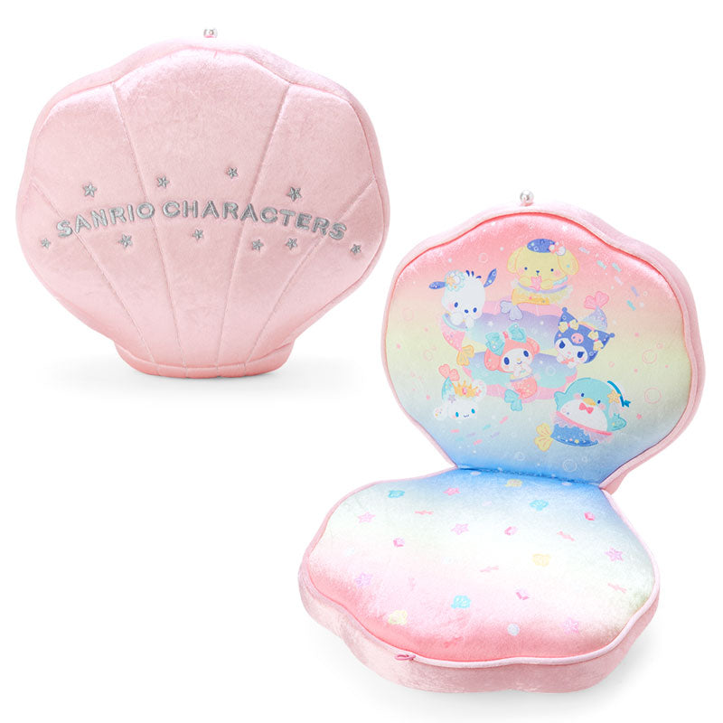 Sanrio Characters Mermaid Shell Cushion