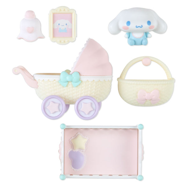 Sanrio Cinnamoroll Bedroom Doll House Figure Set