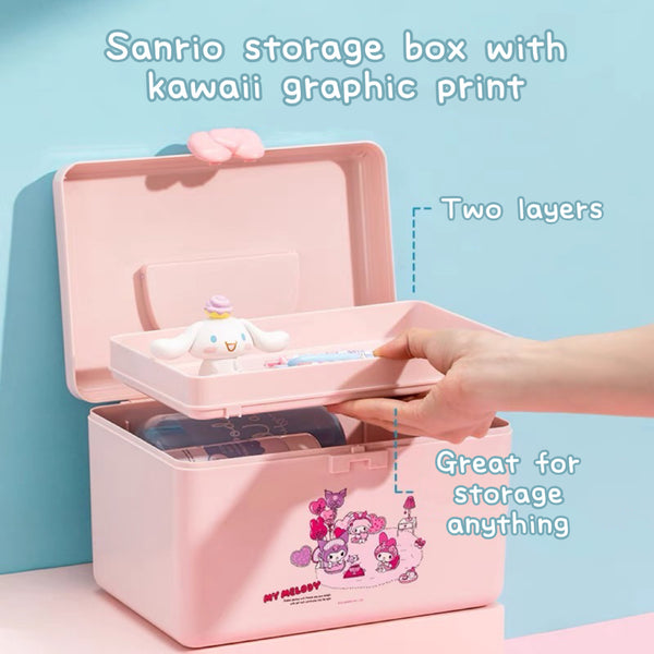 Sanrio x Miniso Cosmetics Storage Box