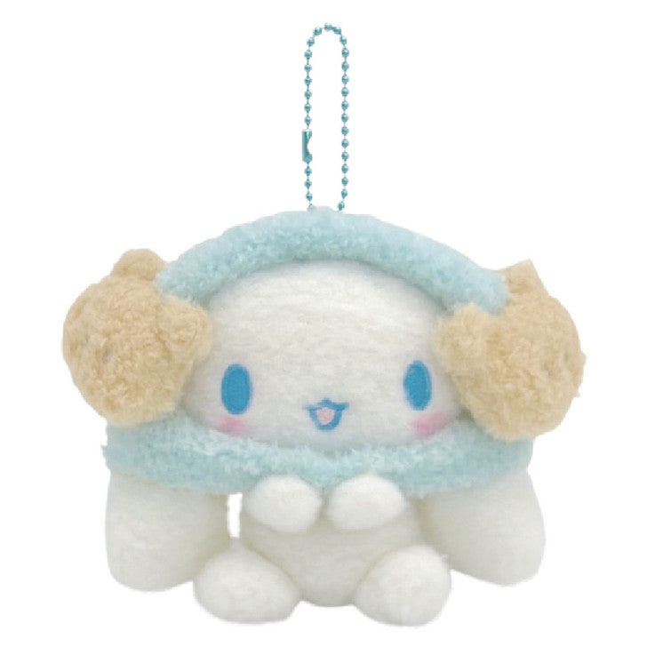 Sanrio Cinnamoroll Winter Earmuff Stuffed Toy Mascot Plush Doll