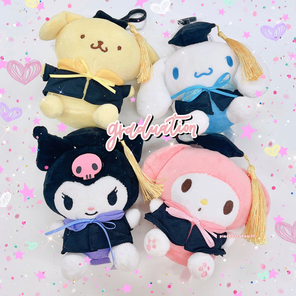 Sanrio Happy Graduation Kuromi Mascot