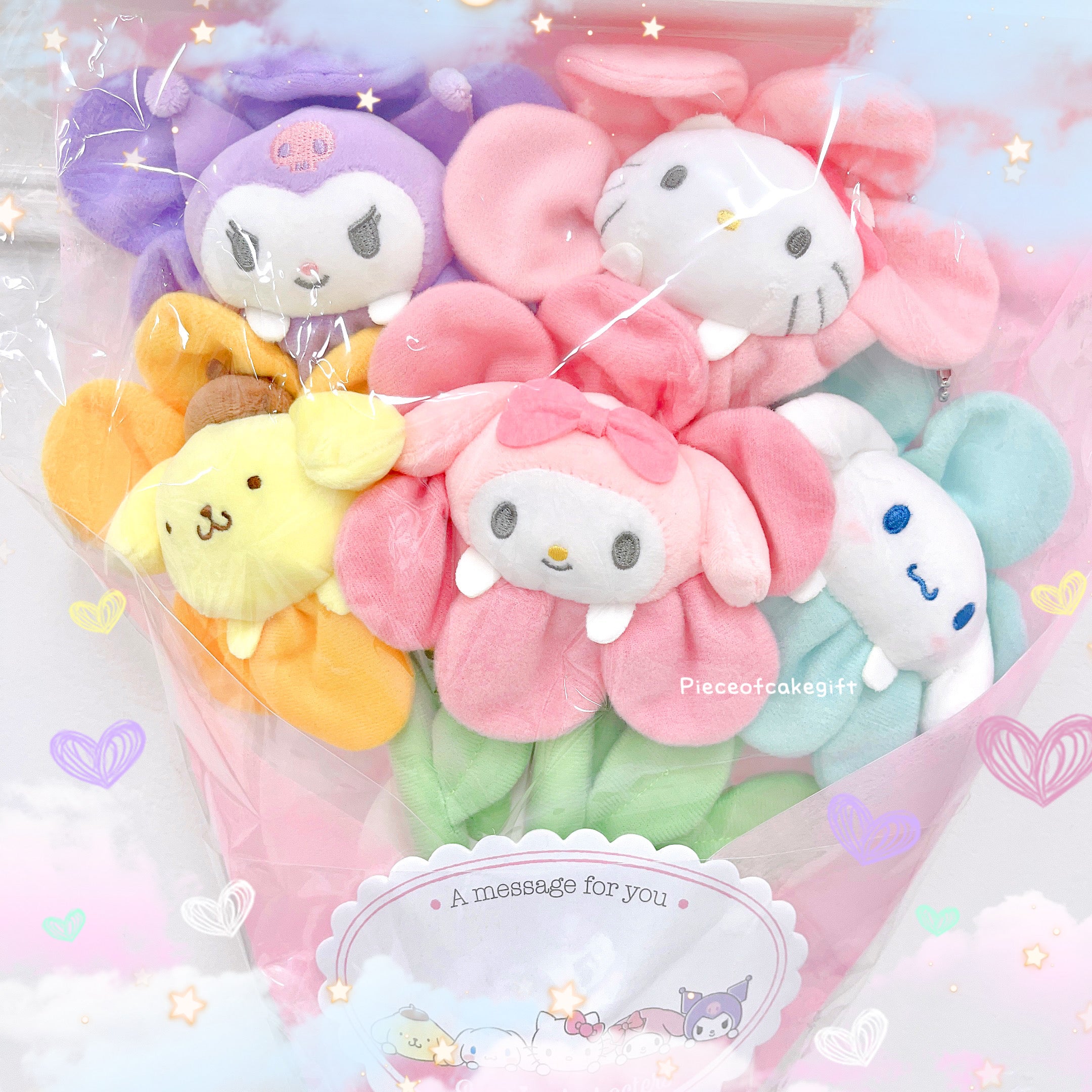 Sanrio Mix Characters Flower Mascot Bouquet