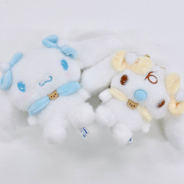 Sanrio Cinnamoroll Matching Twin Tails Stuffed Toy Mascot Plush Doll