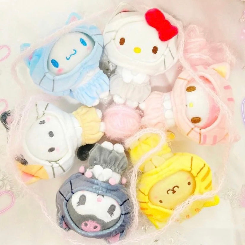 Sanrio Characters Kitty Cat in The Box Mascot Set