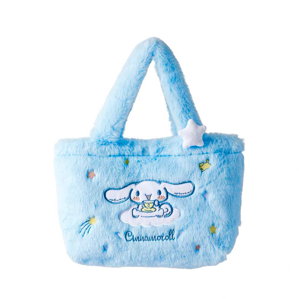 Sanrio x Miniso Furry Embroidery Hand Bag