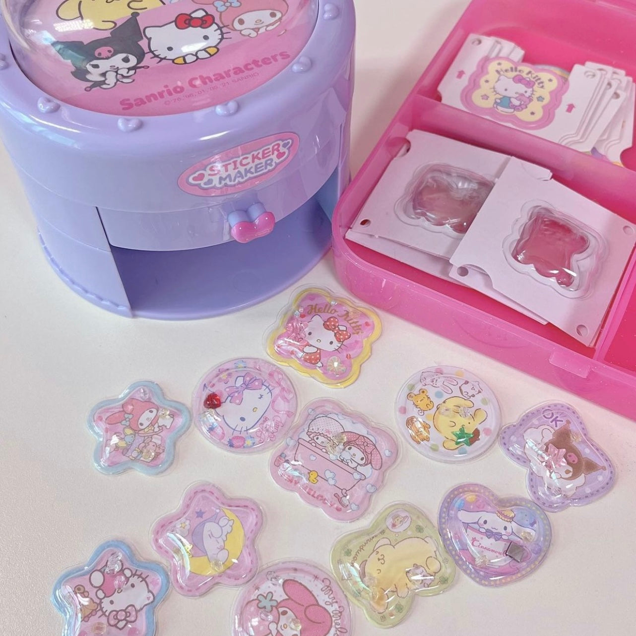 Sanrio DIY 3D Stickers Toy Set