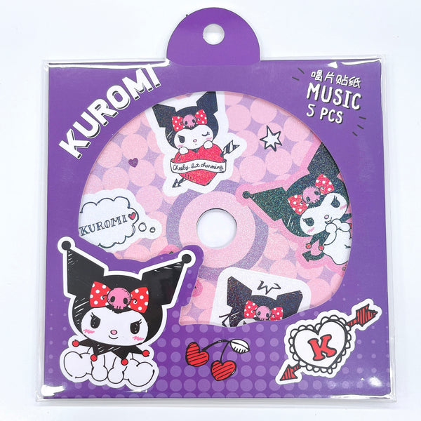 Sanrio Characters Decorative CD Stickers Pack