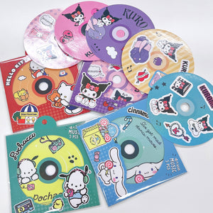 Sanrio Characters Decorative CD Stickers Pack