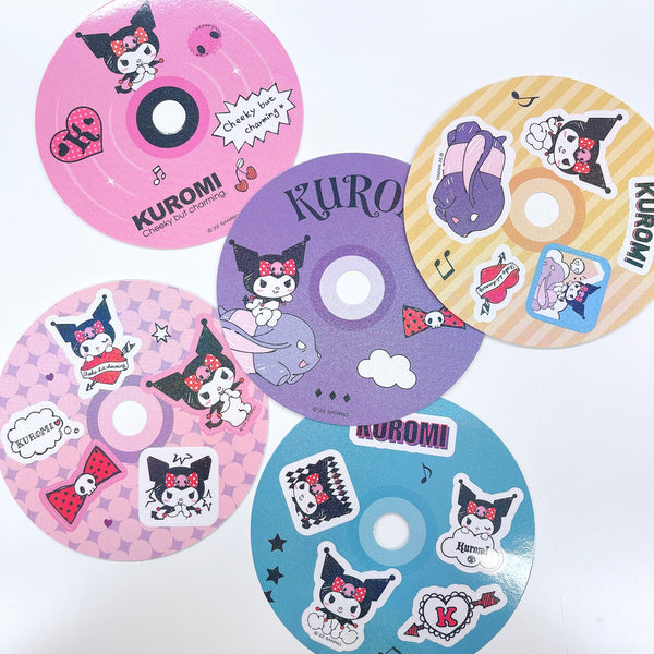 Sanrio Characters Decorative CD Stickers Pack