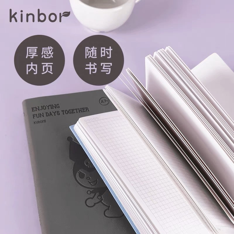 Miniso x Sanrio PU Leather Pocket Notebook Planner