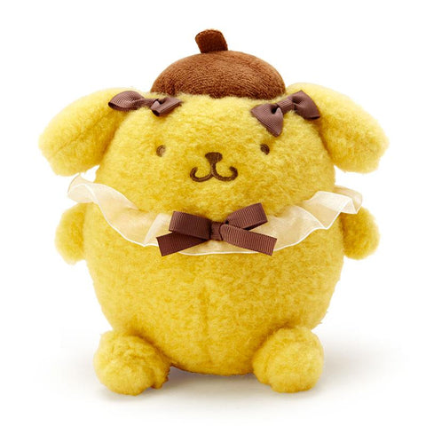 Sanrio Pompompurin Furry Stuffed Toy Plush Doll