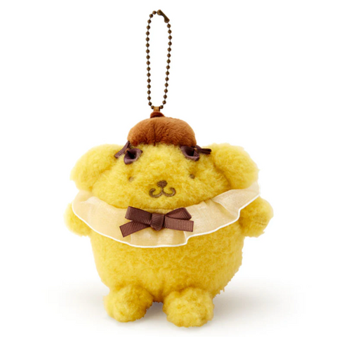 Sanrio Pompompurin Furry Stuffed Toy Mascot Plush Doll