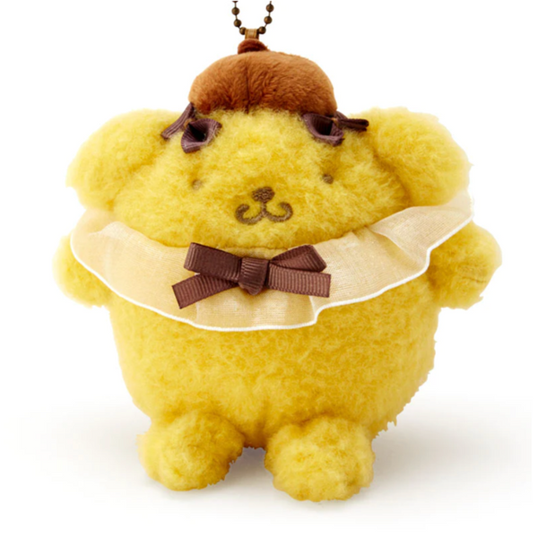 Sanrio Pompompurin Furry Stuffed Toy Mascot Plush Doll