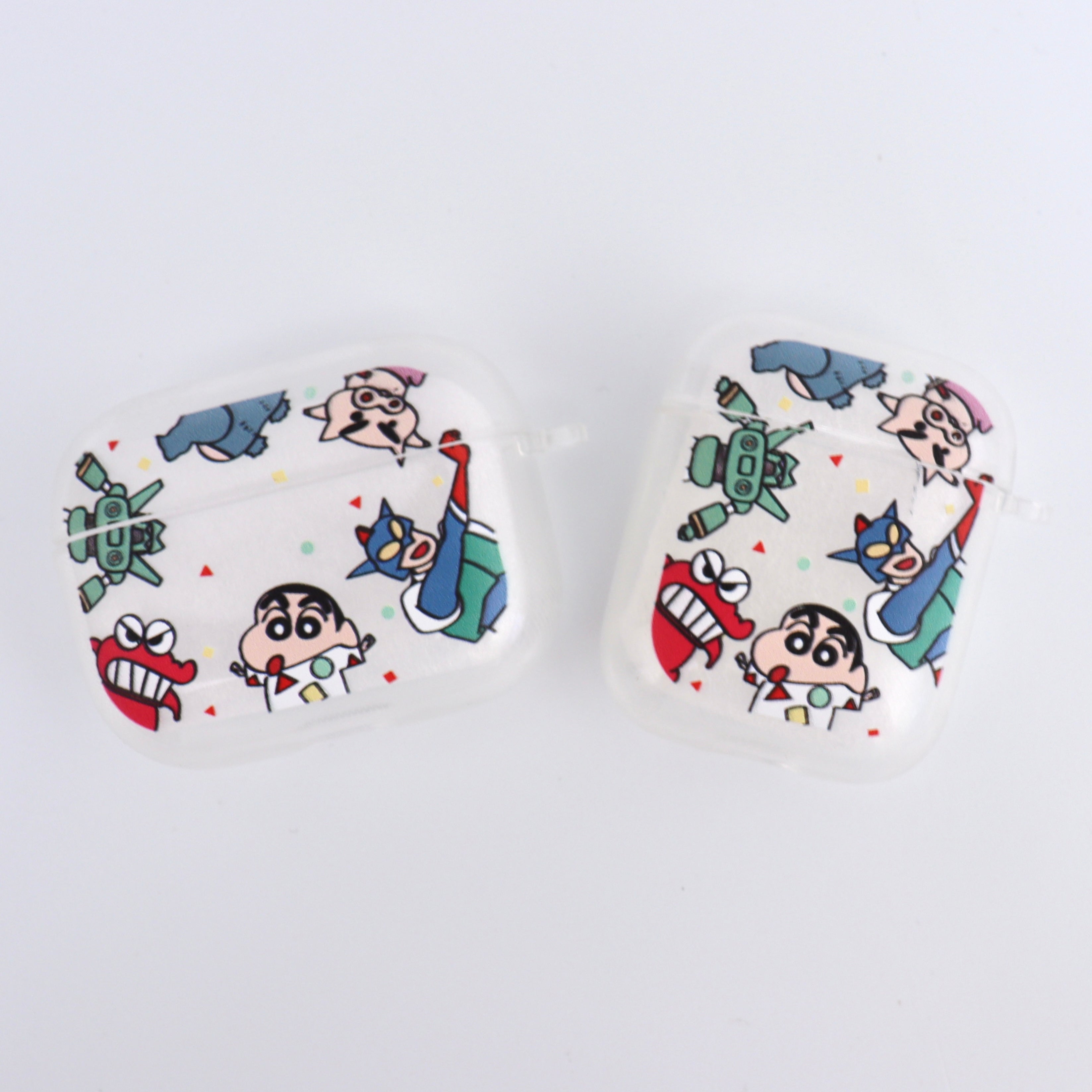 Cute Crayon Shin Chan Protective AirPods Case Cover