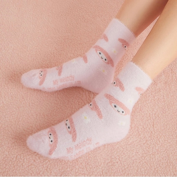 Sanrio Characters Fuzzy Sock