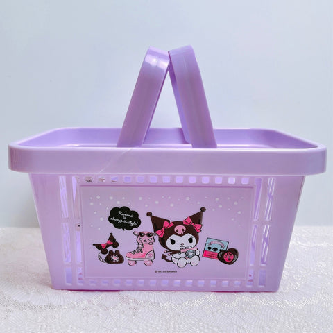 Sanrio Plastic Basket with Handle