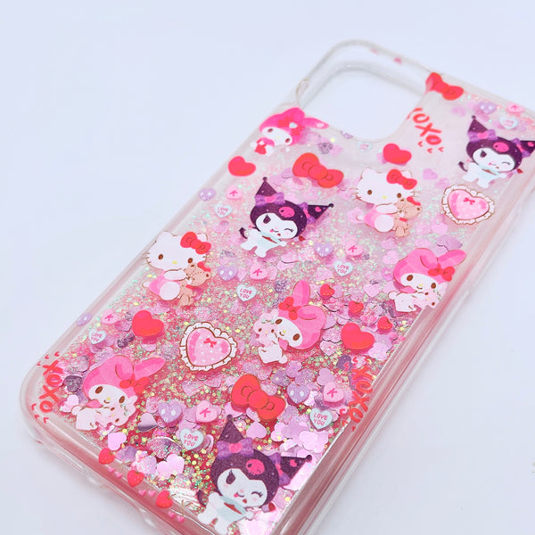 Kawaii Glitter Liquid iPhone Case - 11 Pro Max