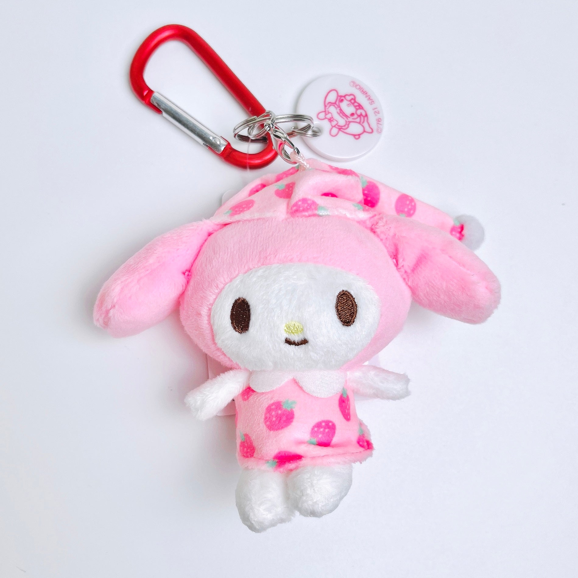 Sanrio Pajamas Friend My Melody Mascot Keychain