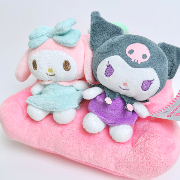 Sanrio Kuromi & My Melody Best Friend Strawberry Sofa Plush