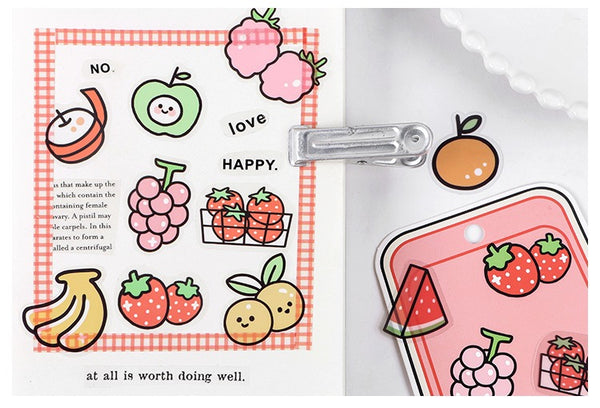 Kawaii Foodie Decorative Stickers