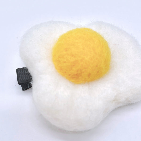 Kawaii Handmade Egg Hair Clip