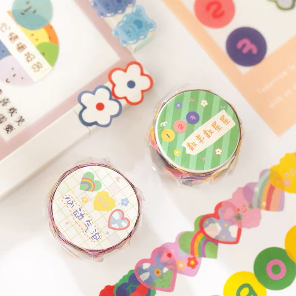 Kawaii Decorative Stickers Roll