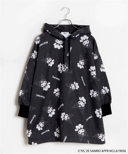 Sanrio Kuromi Oversized Graphic Hoodie