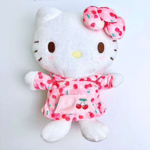 Sanrio Cherry Hoodie Hello Kitty Plush